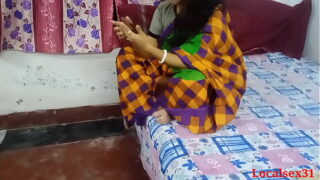 Indian Nepali Big Boobs Aunt Anal Sex In Green Saree