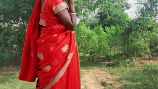 Indian Tamil Aunty Sucks Nephew Cock And Fucked Pussy In Outdoor